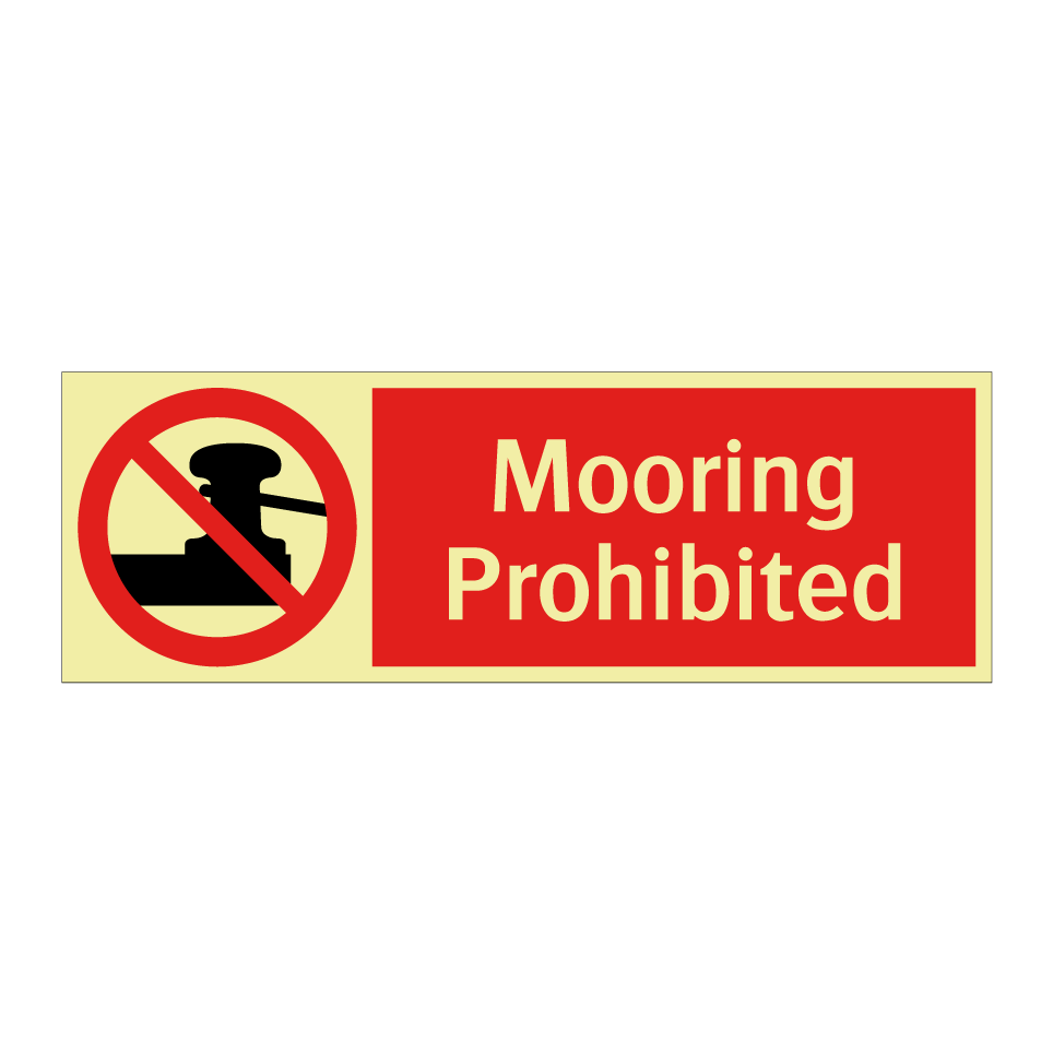 Mooring Prohibited