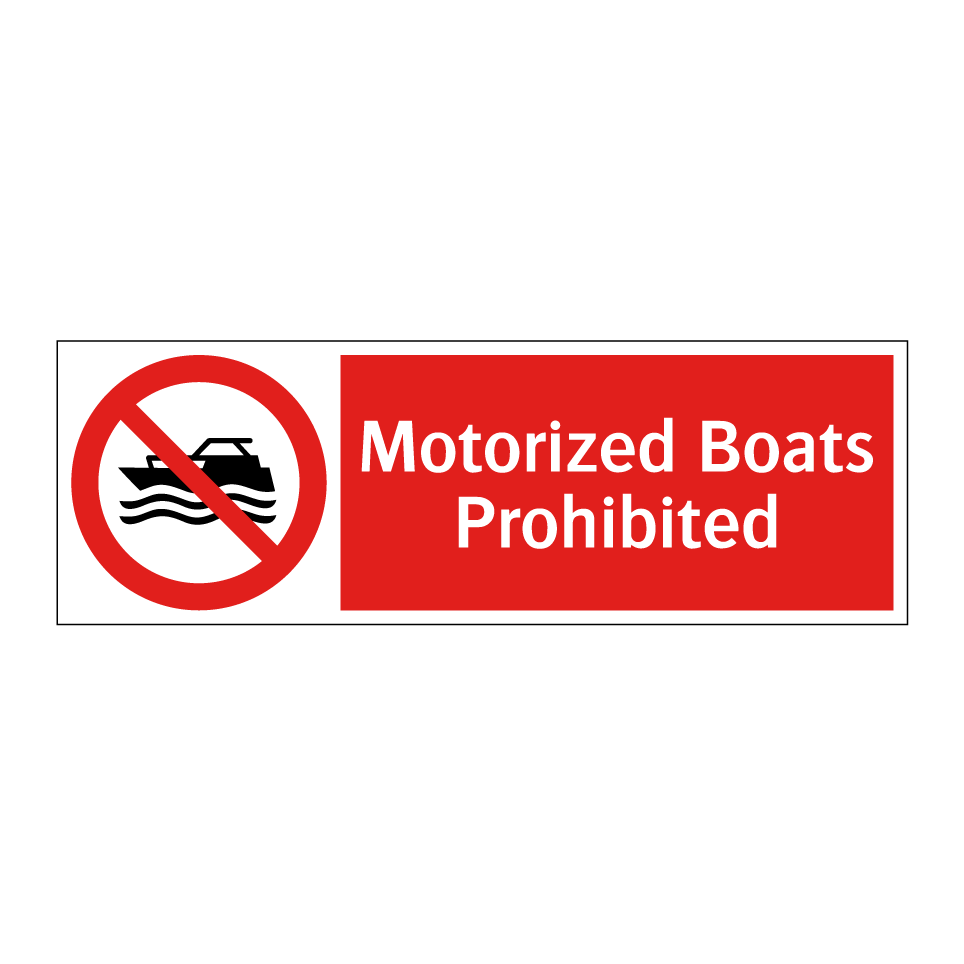 Motorized Boats Prohibited