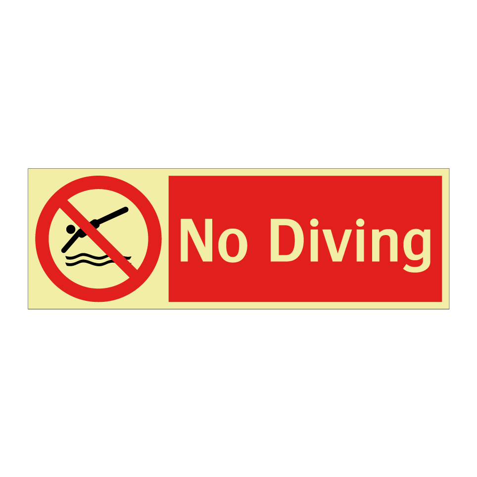 No Diving