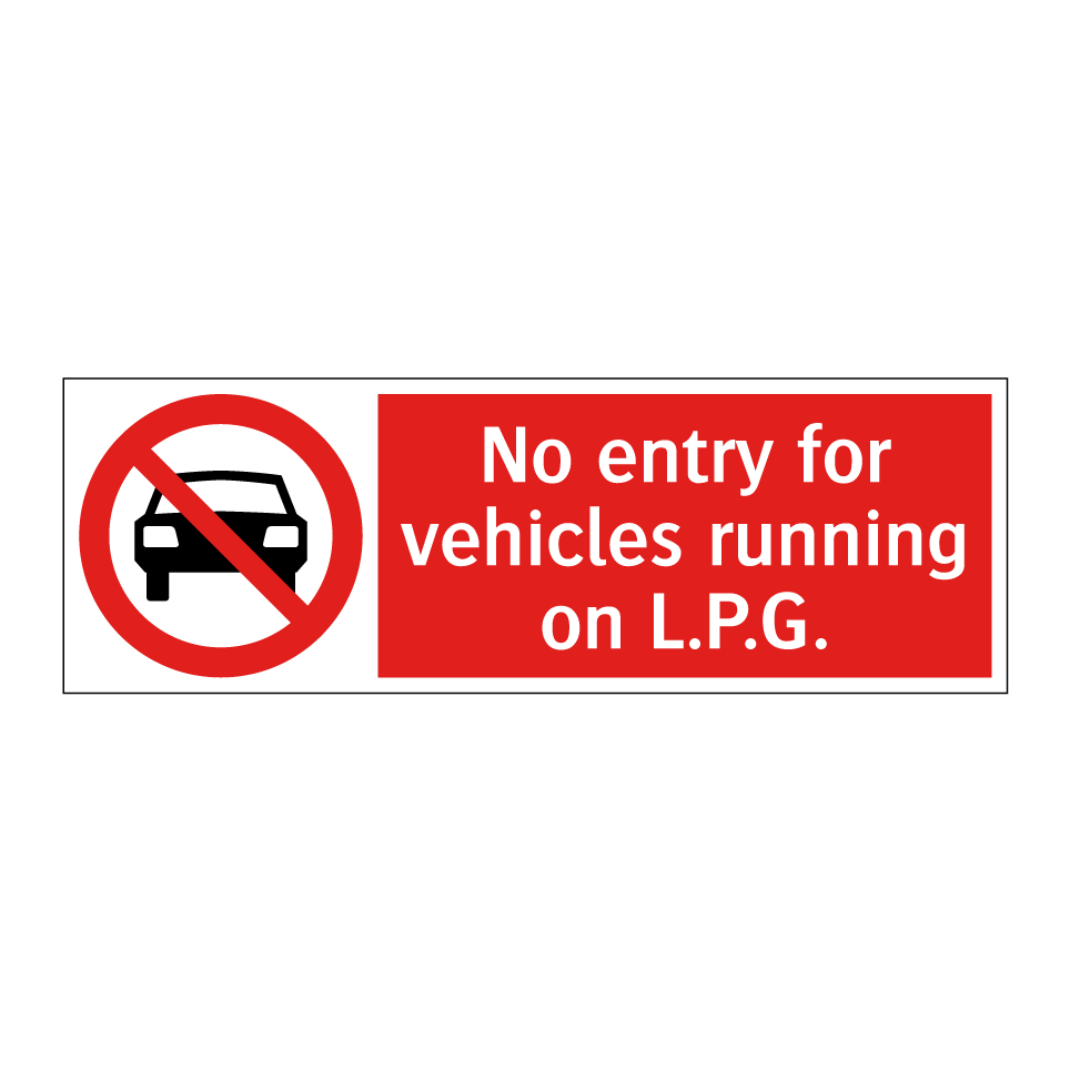 No entry for vehicles running on L.P.G.