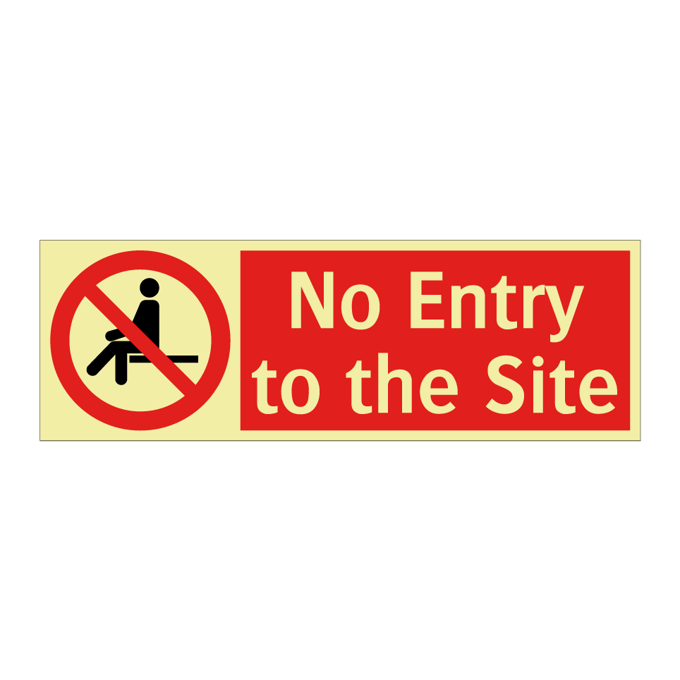 No Entry to the Site