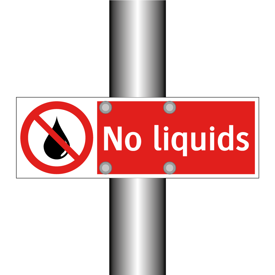 No liquids