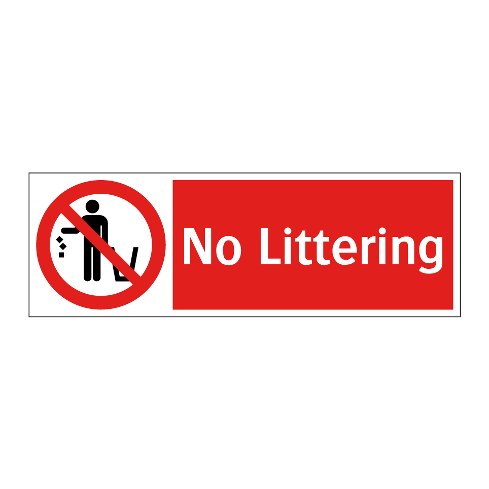 No Littering