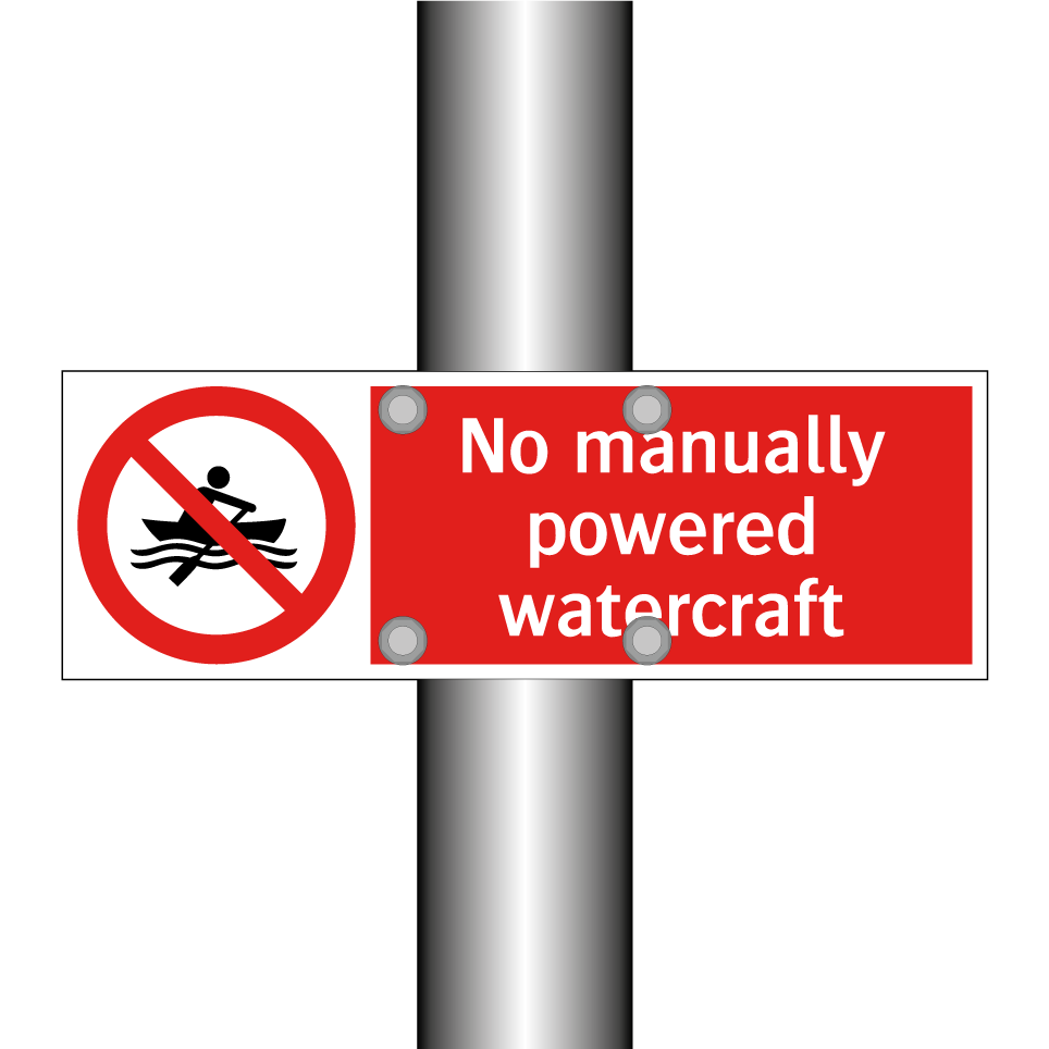 No manually powered watercraft
