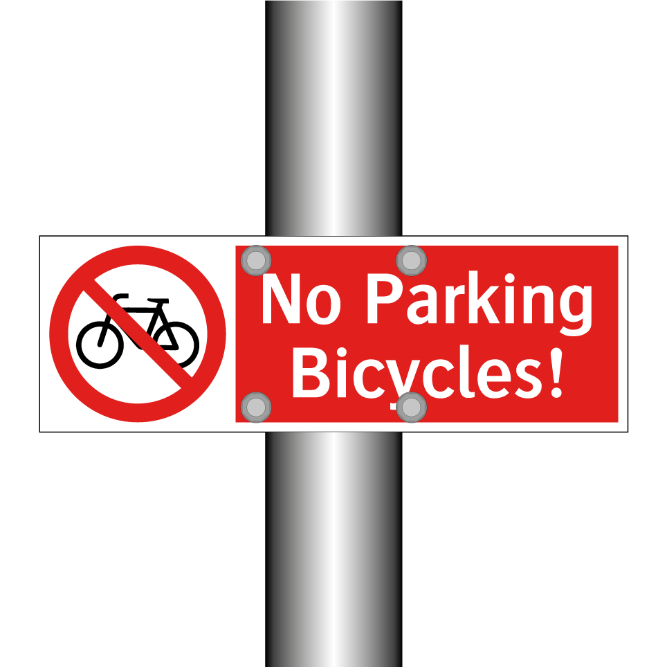 No Parking Bicycles!