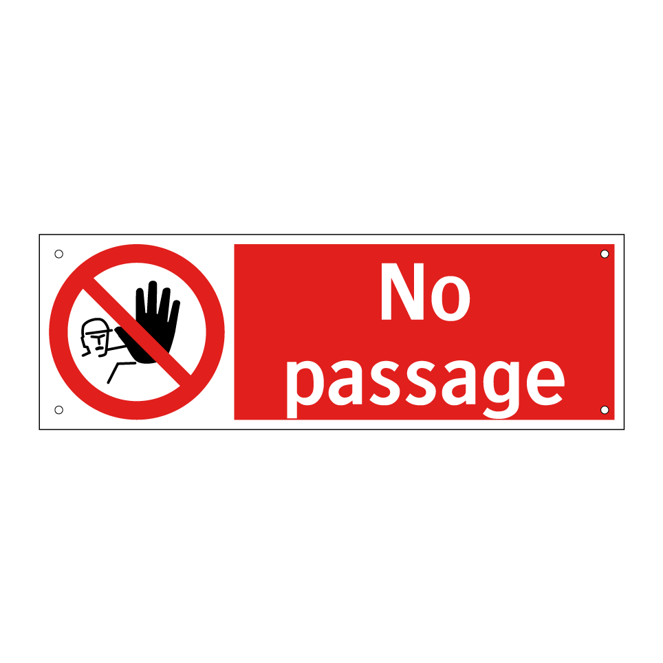 No passage