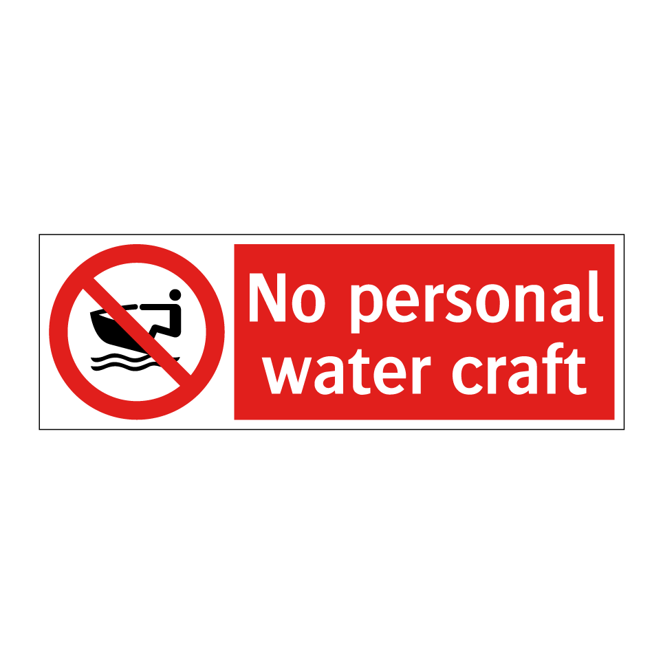 No personal water craft
