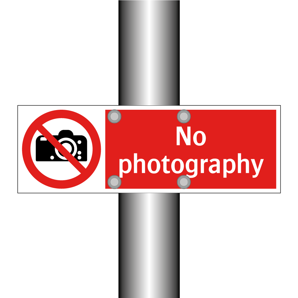 No photography