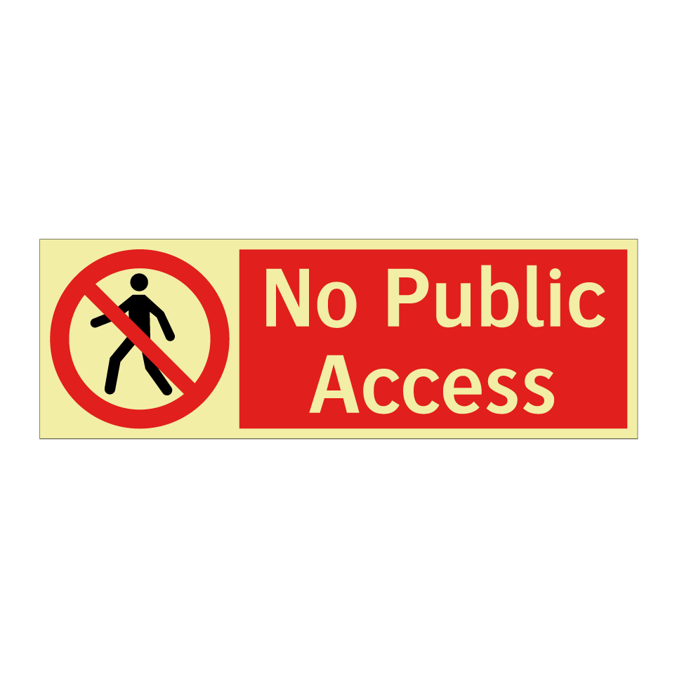 No Public Access