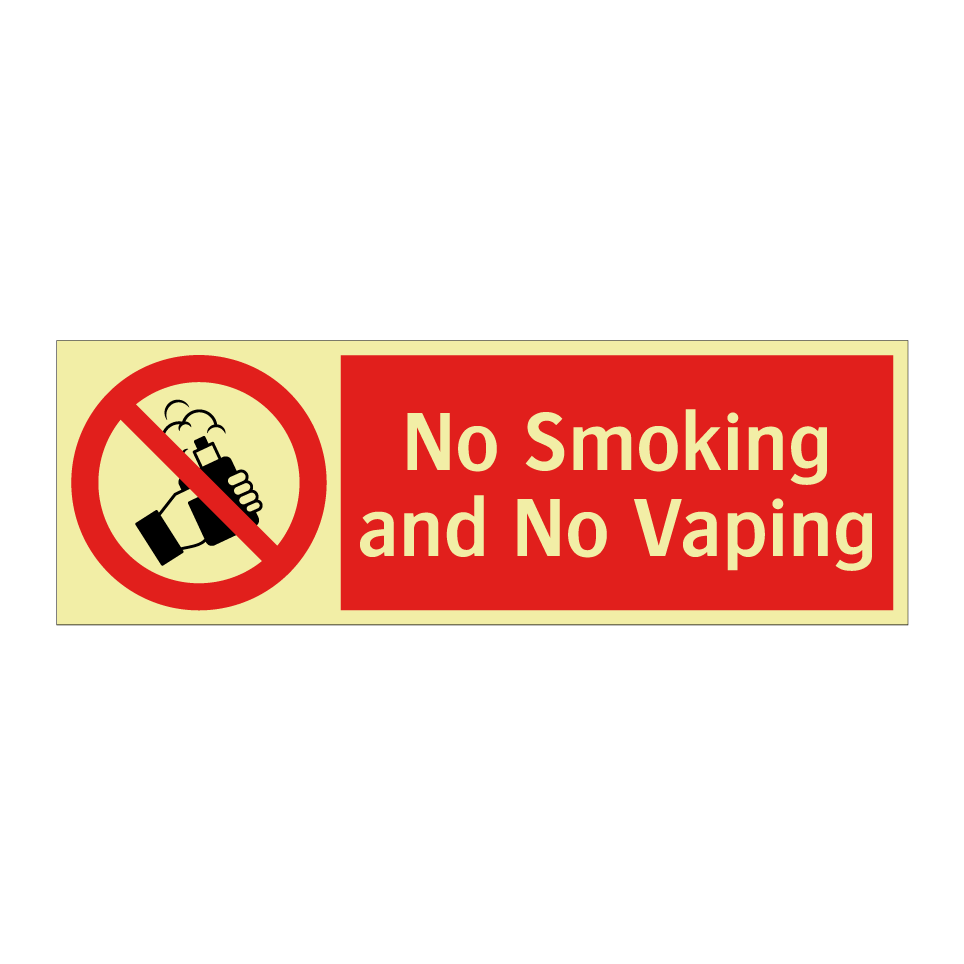 No Smoking and No Vaping