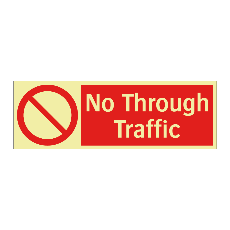 No Through Traffic