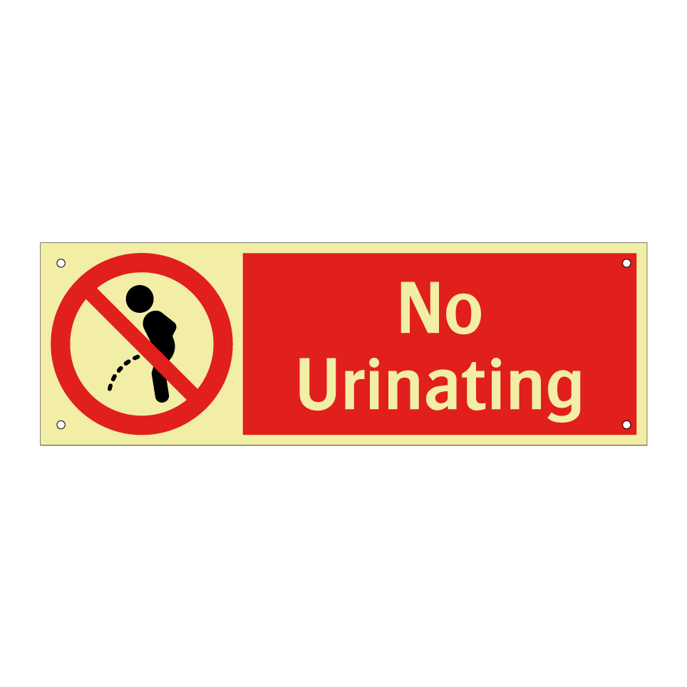 No Urinating