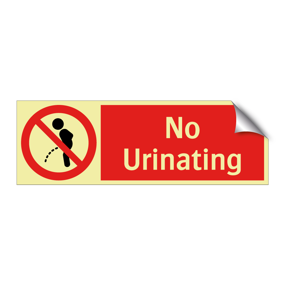 No Urinating