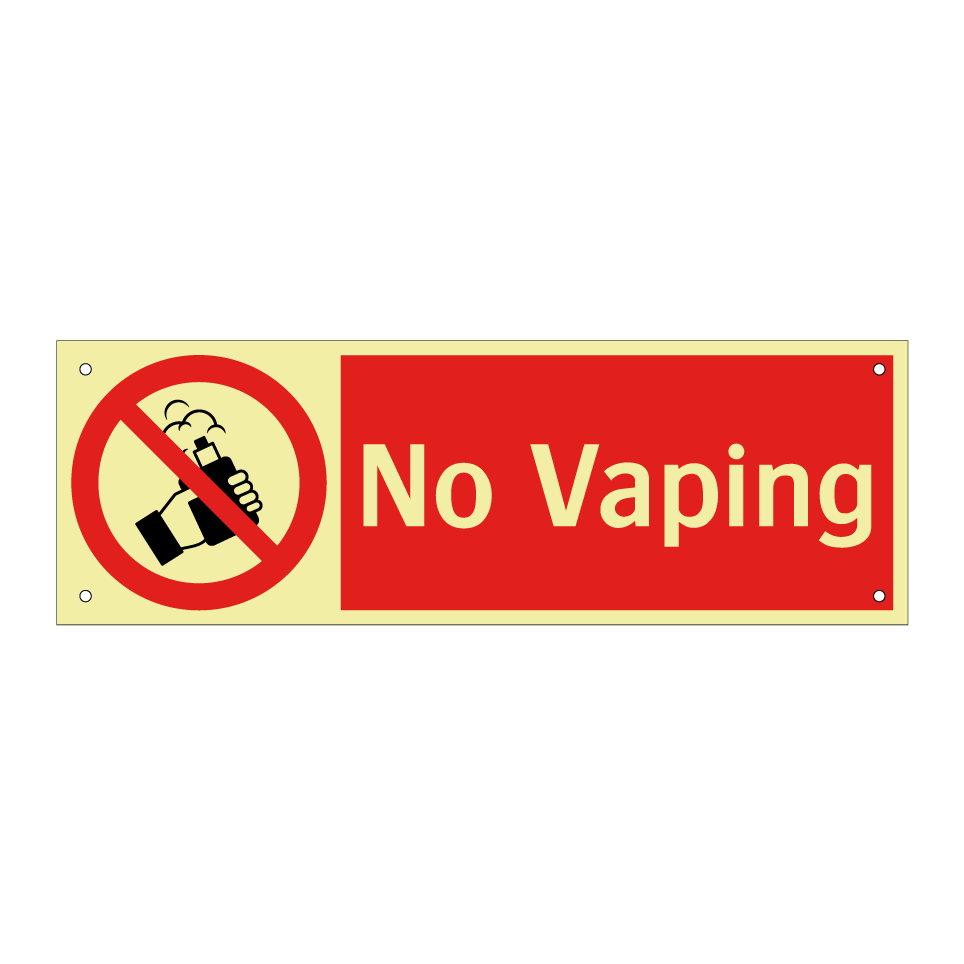 No Vaping