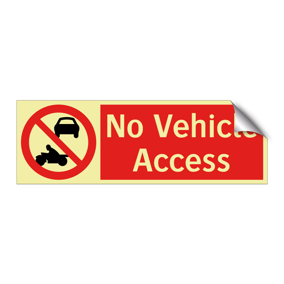 No Vehicle Access