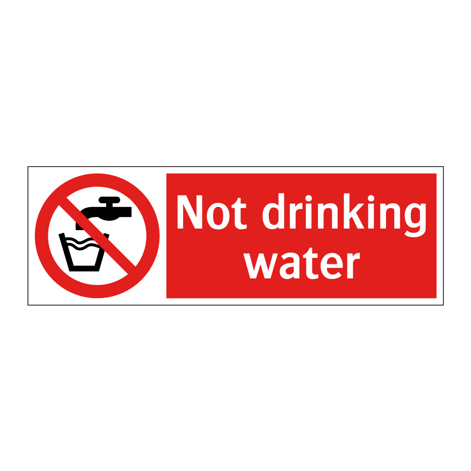 Not drinking water