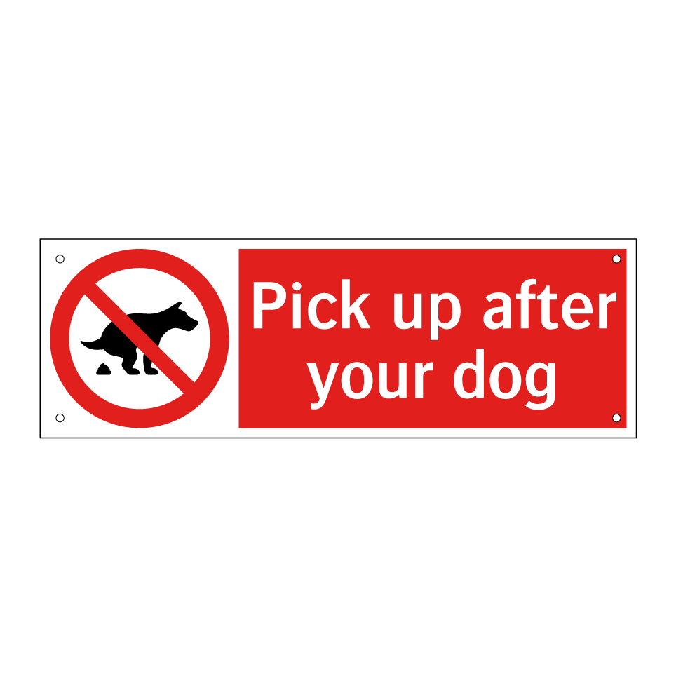 Pick up after your dog