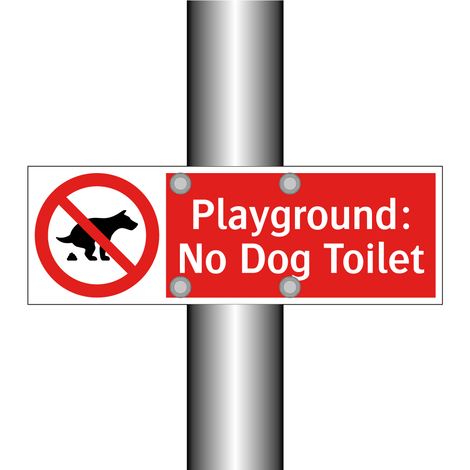 Playground: No Dog Toilet