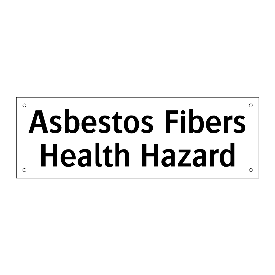 Asbestos Fibers Health Hazard