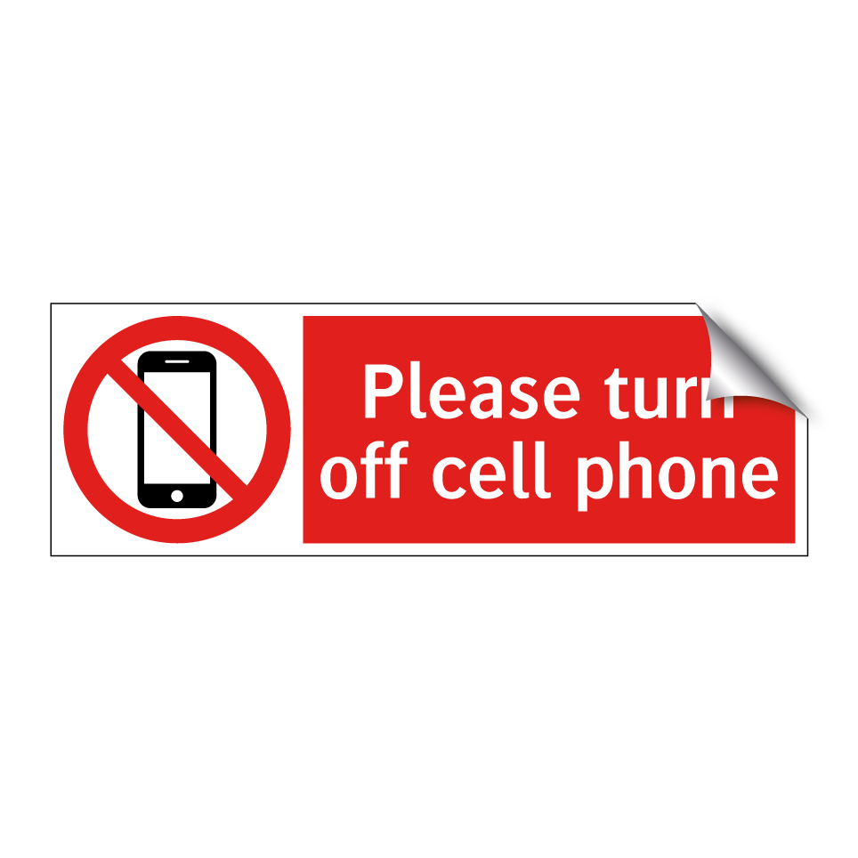 Please turn off cell phone