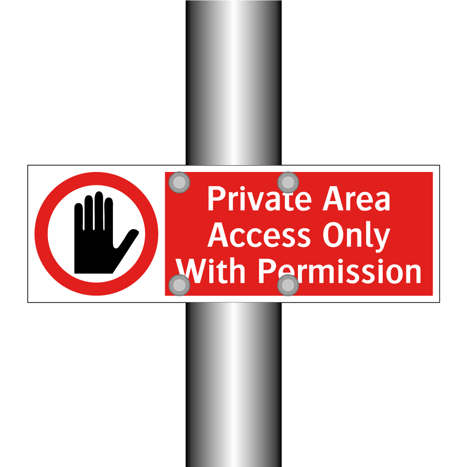 Private Area Access Only With Permission
