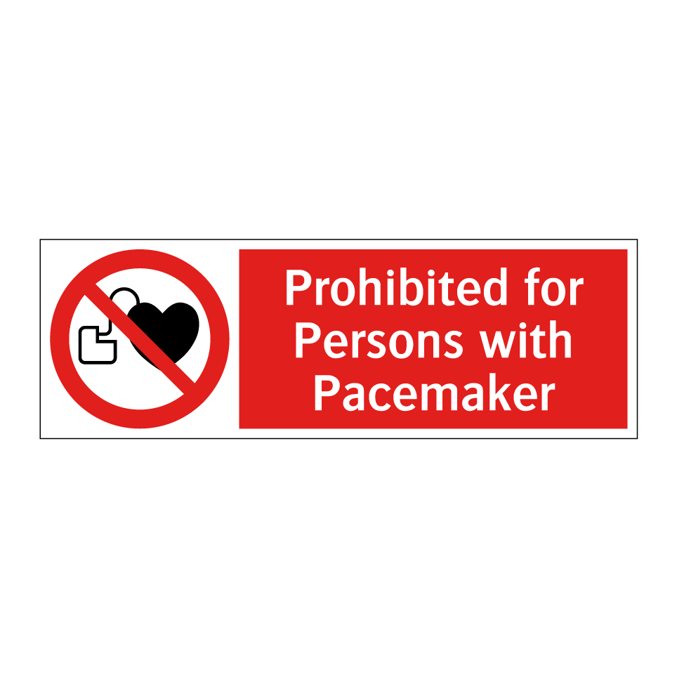 Prohibited for Persons with Pacemaker