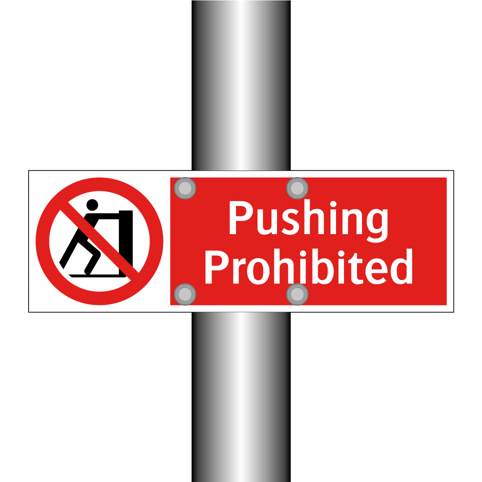 Pushing Prohibited