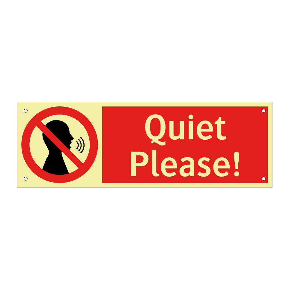 Quiet Please!