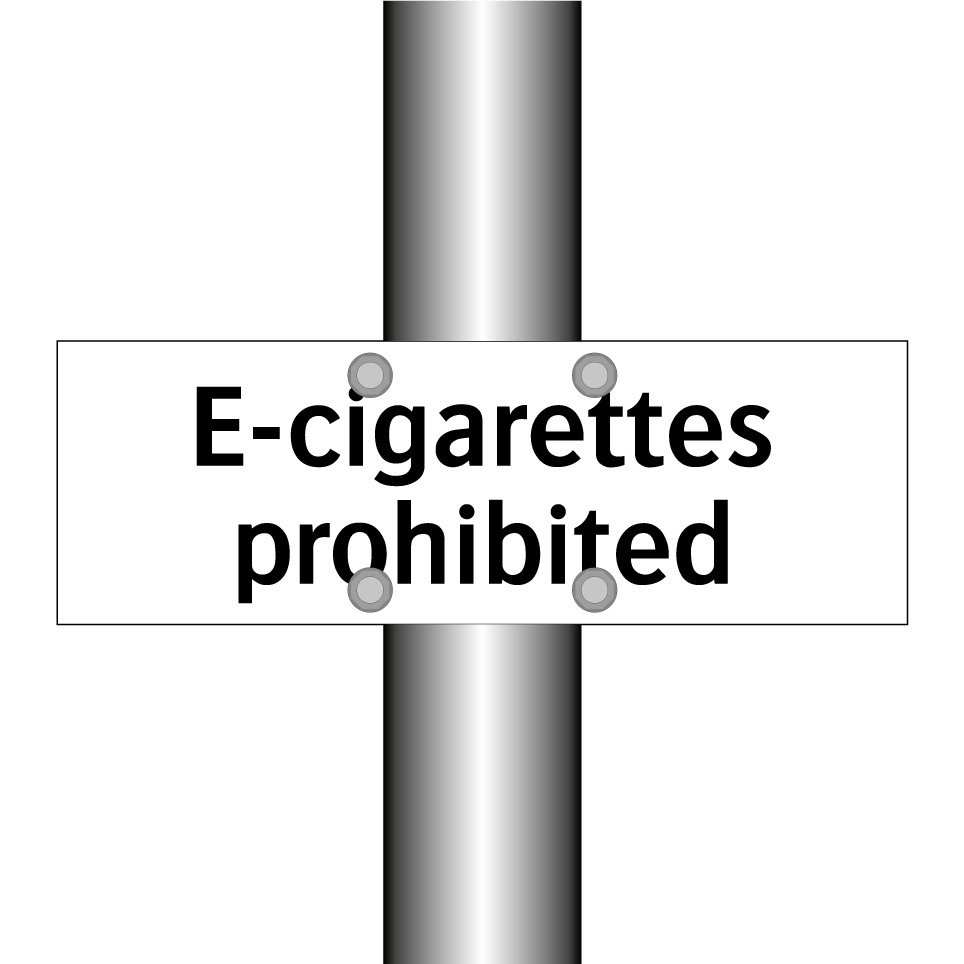 E-cigarettes prohibited