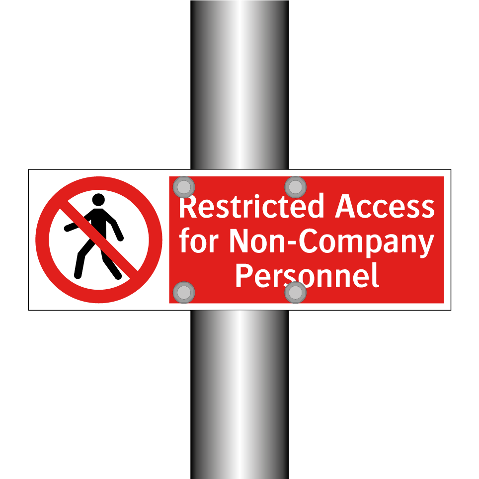 Restricted Access for Non-Company Personnel