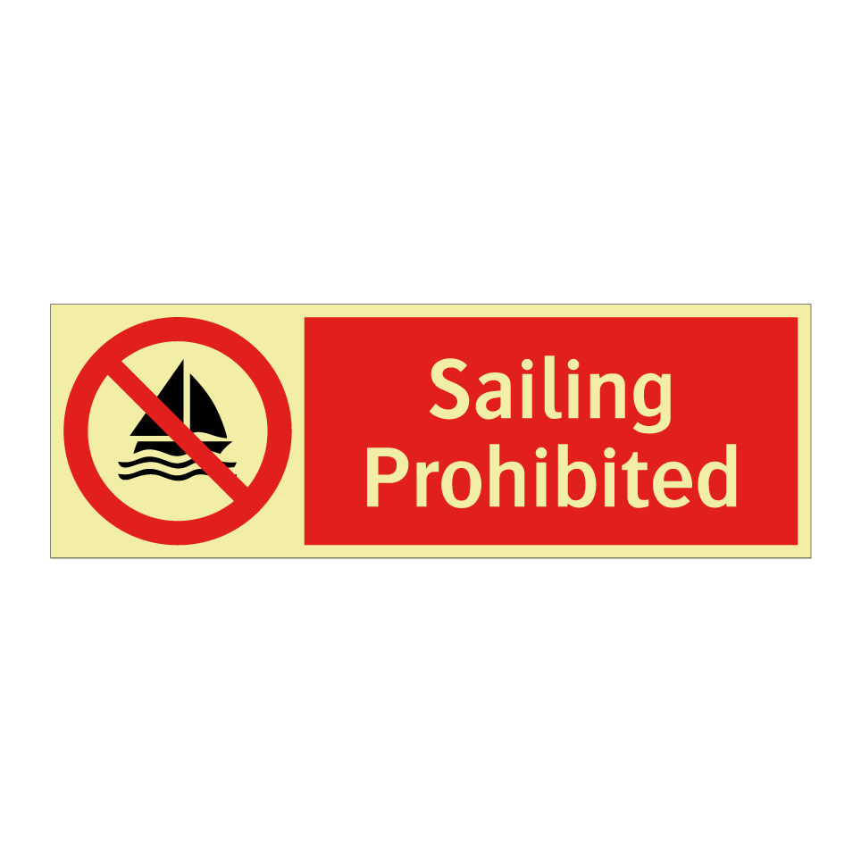 Sailing Prohibited