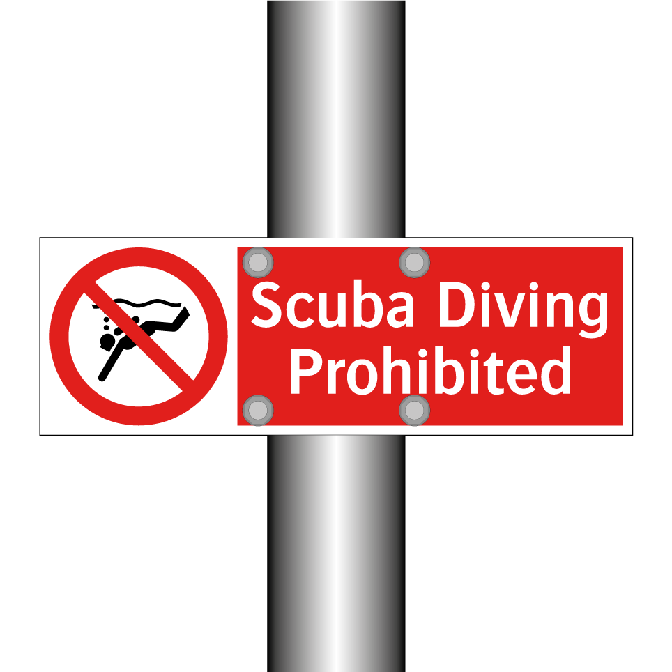 Scuba Diving Prohibited