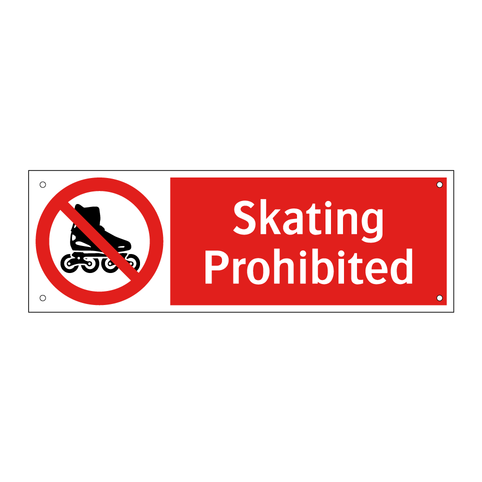 Skating Prohibited