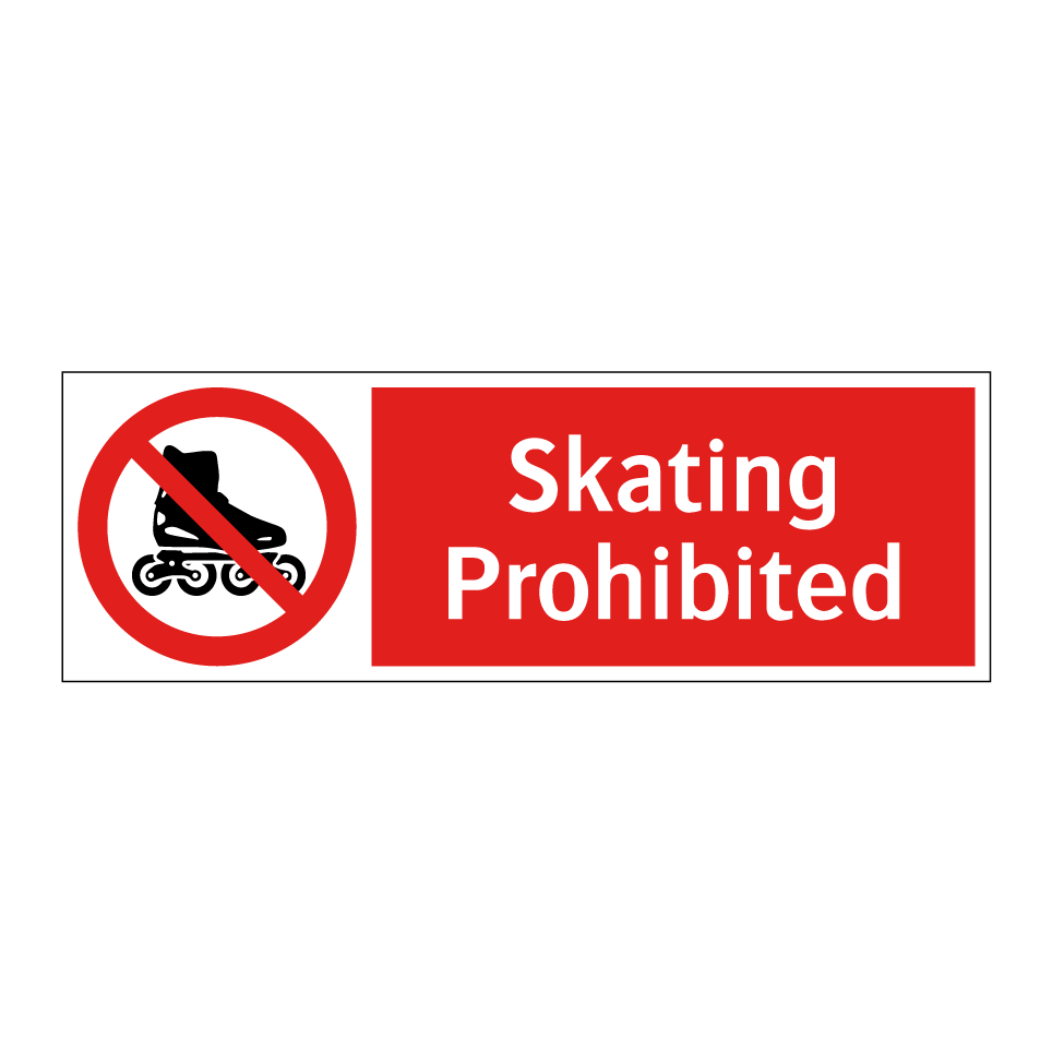 Skating Prohibited