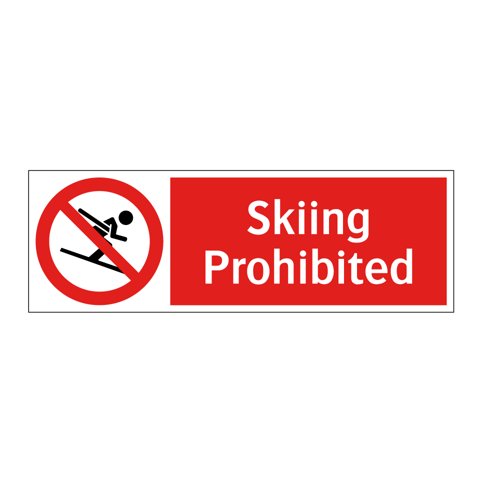 Skiing Prohibited