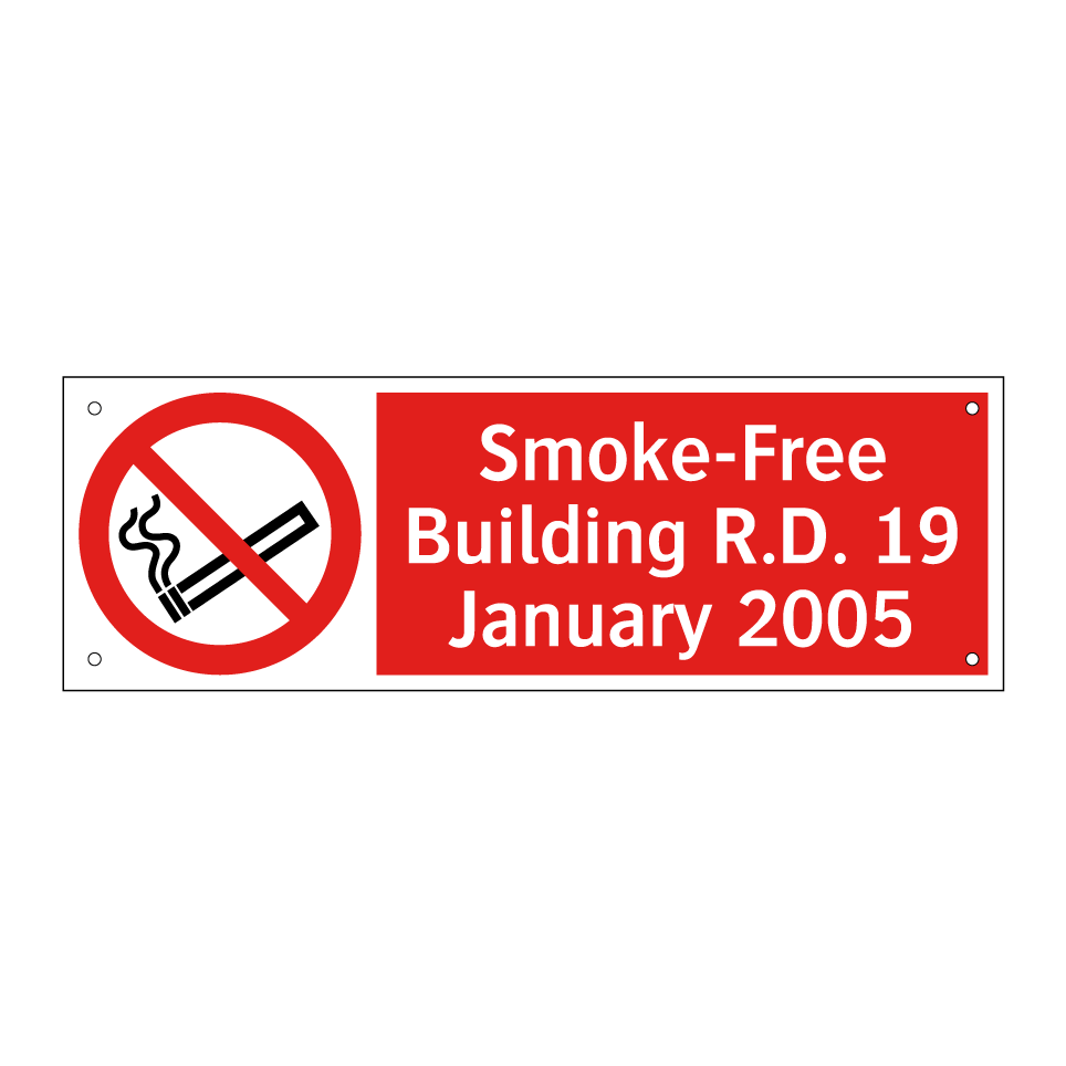 Smoke-Free Building R.D. 19 January 2005