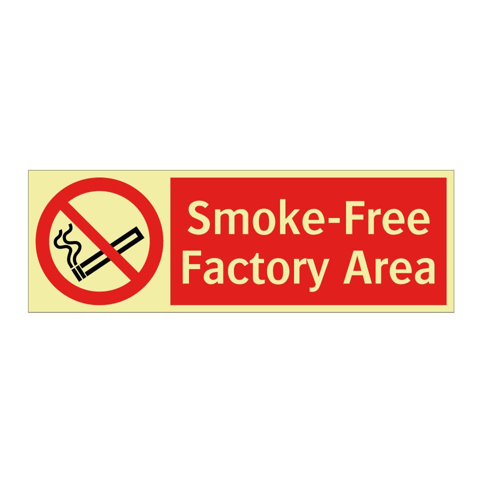 Smoke-Free Factory Area