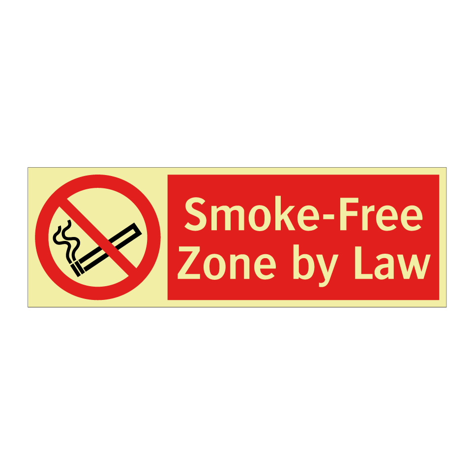 Smoke-Free Zone by Law