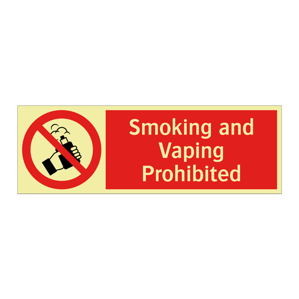 Smoking and Vaping Prohibited