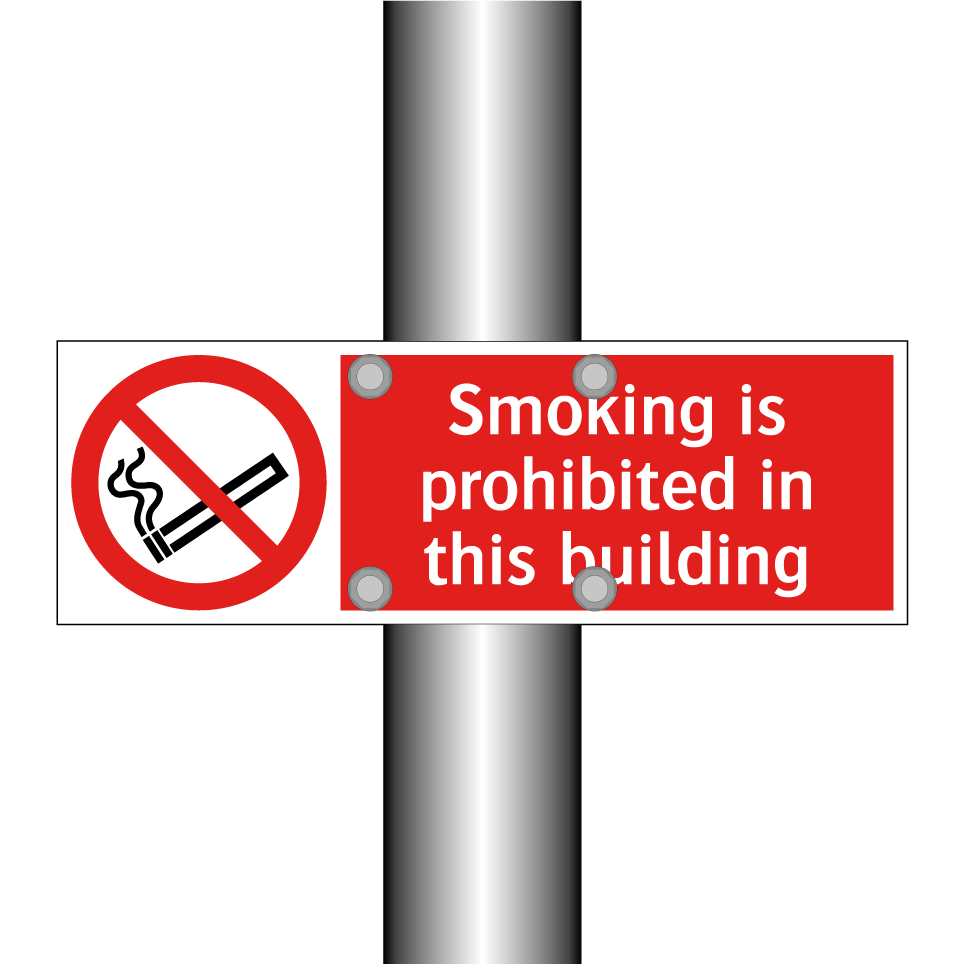 Smoking is prohibited in this building