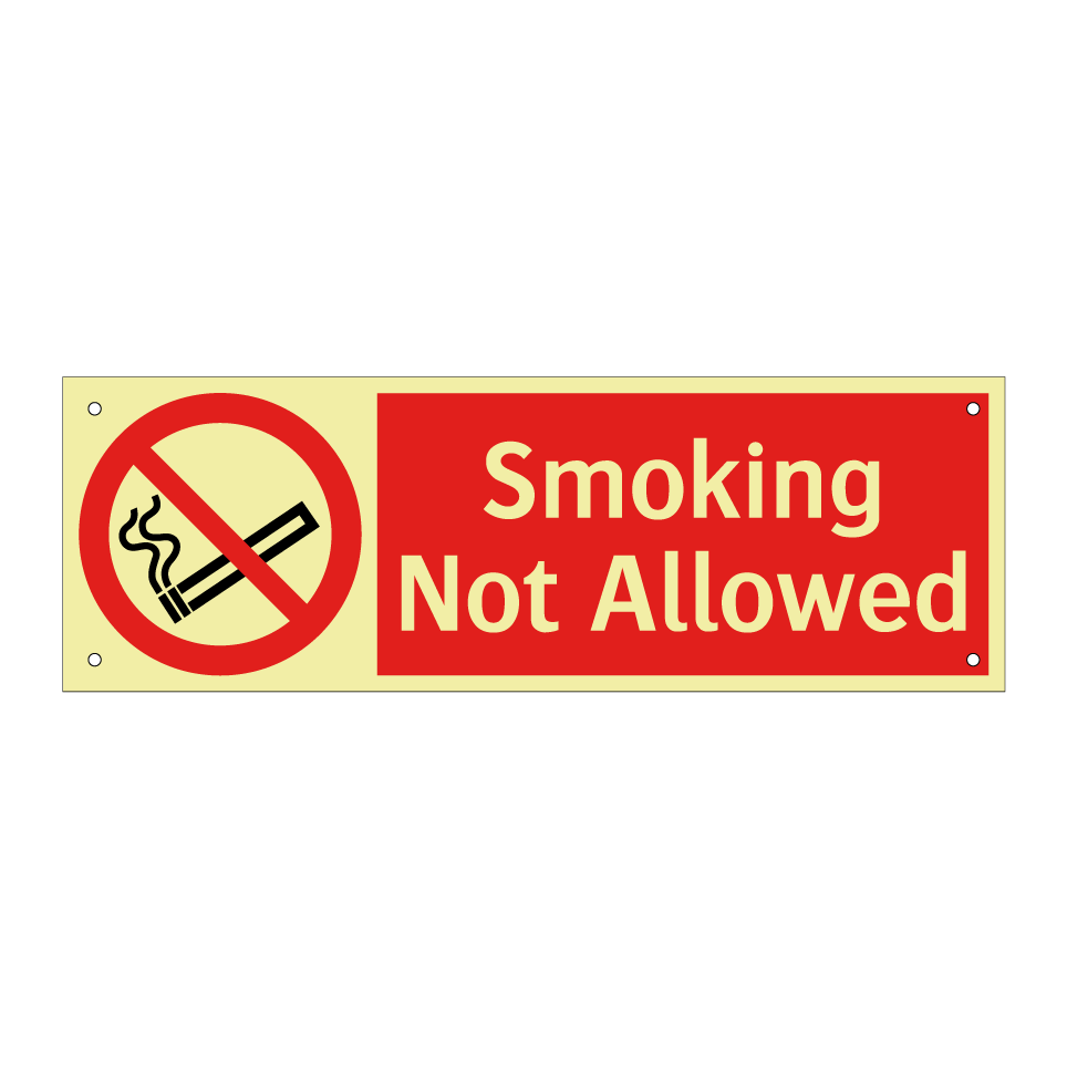 Smoking Not Allowed