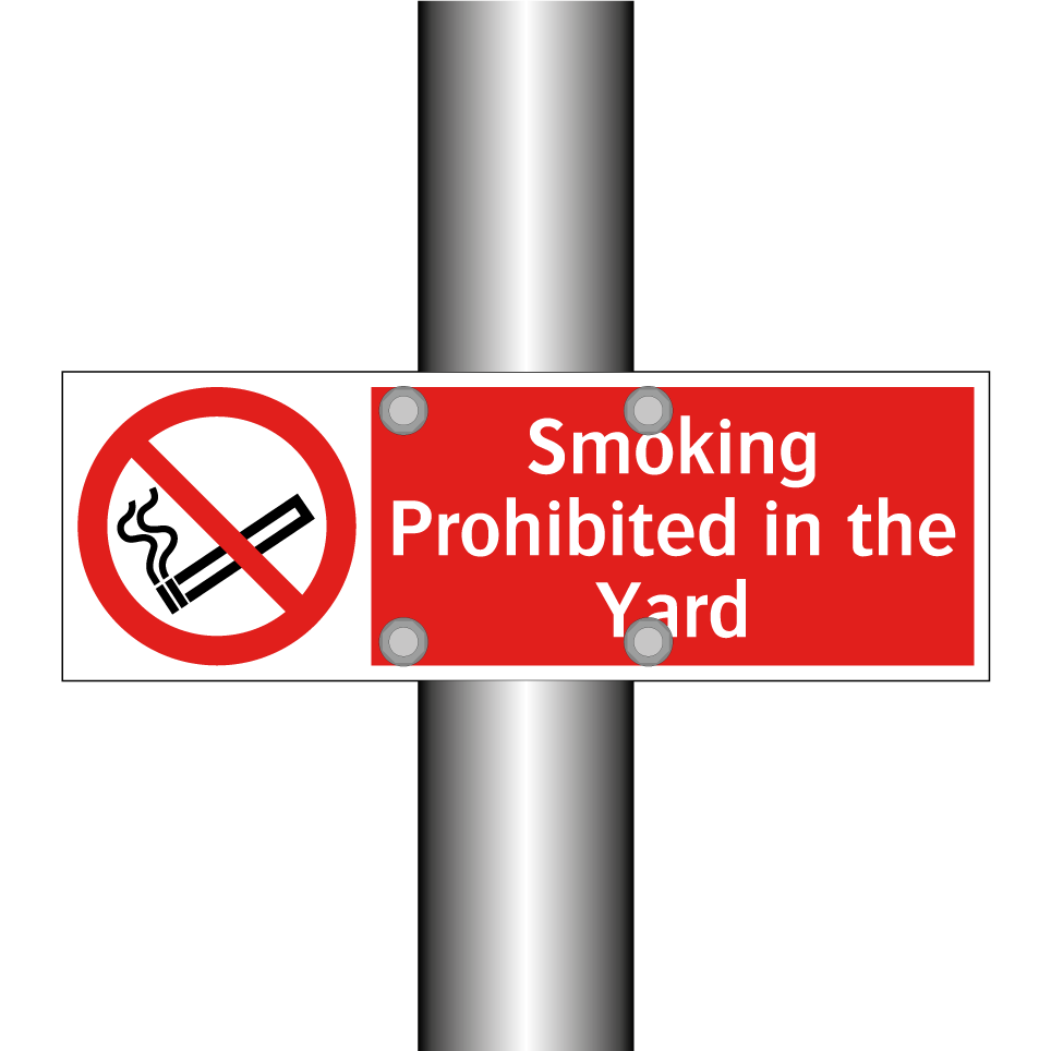 Smoking Prohibited in the Yard