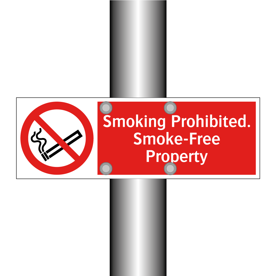 Smoking Prohibited. Smoke-Free Property