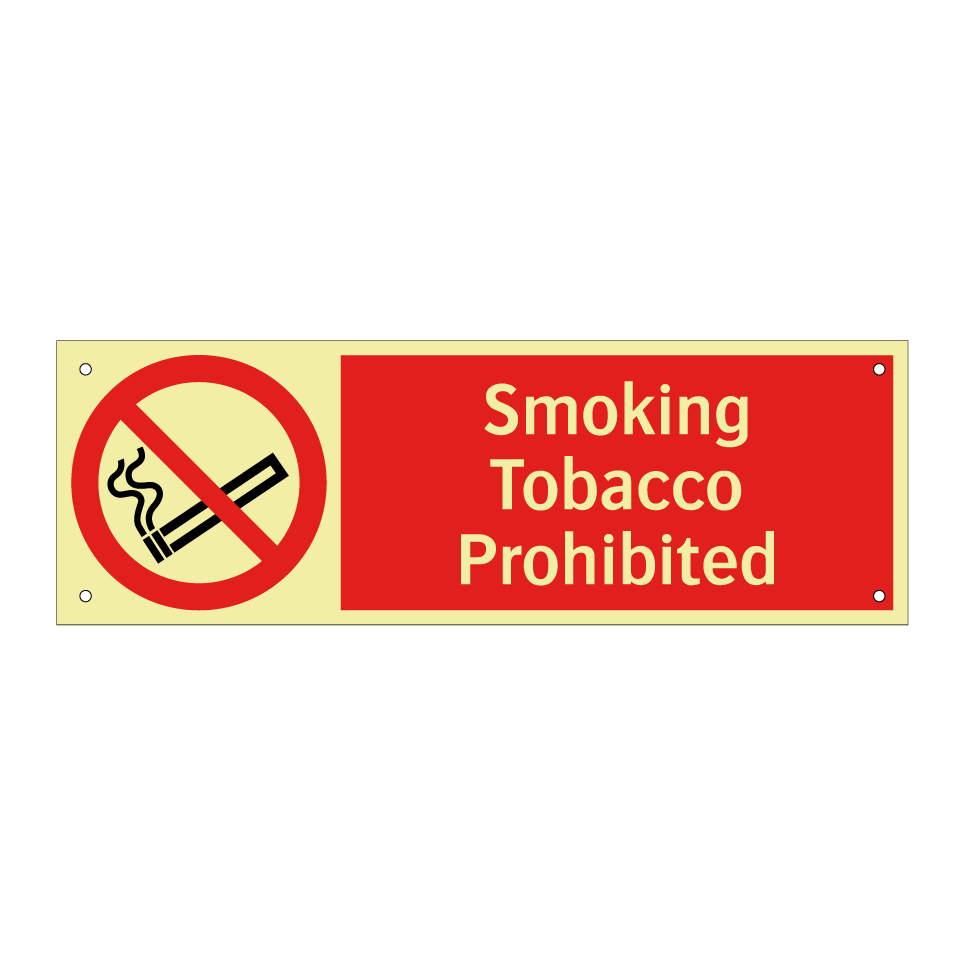 Smoking Tobacco Prohibited