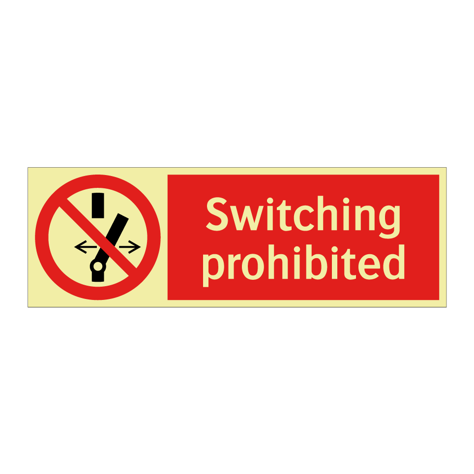 Switching prohibited