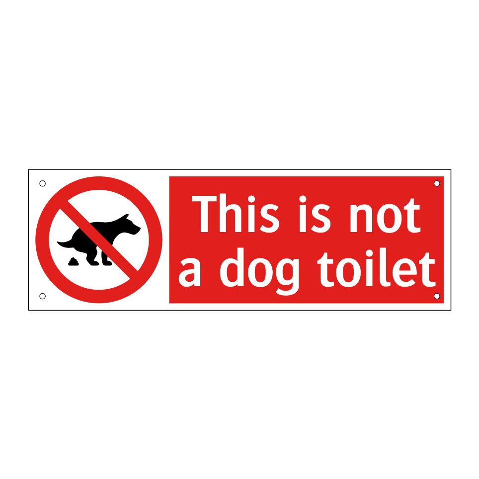 This is not a dog toilet