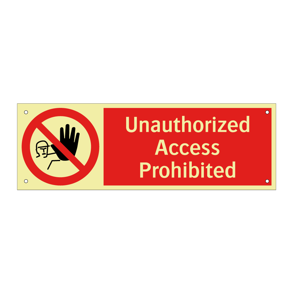 Unauthorized Access Prohibited