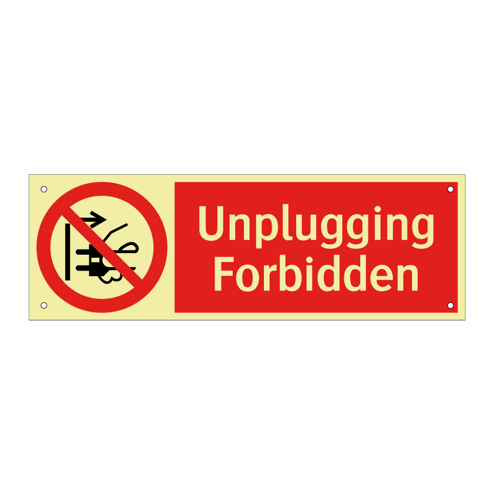 Unplugging Forbidden