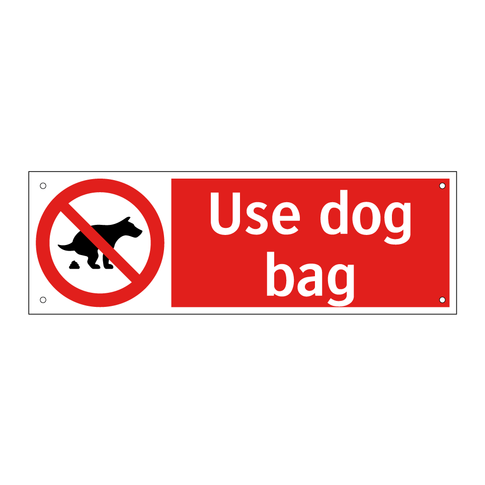 Use dog bag