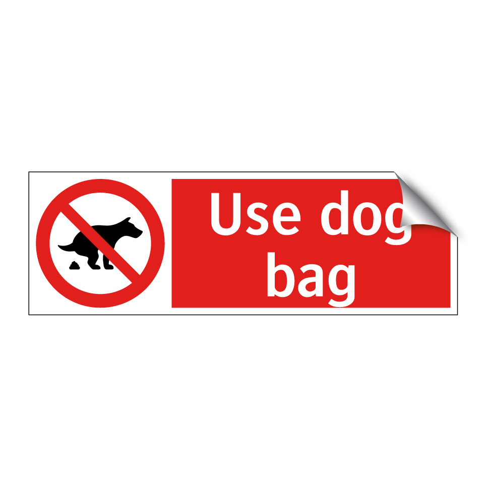 Use dog bag